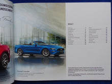 Lade das Bild in den Galerie-Viewer, Ford Mustang GT V8 Coupe Cabrio MJ 2020 - Prospekt Brochure + Preisliste 11.2019 - car-brochure