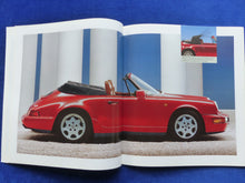 Lade das Bild in den Galerie-Viewer, Porsche 911 Carrera Typ 964 MJ 1990 - Prospekt Brochure + Preise + Daten 08.1989