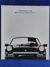 Lade das Bild in den Galerie-Viewer, Porsche 911 Carrera Typ 964 MJ 1990 - Prospekt Brochure + Preise + Daten 08.1989