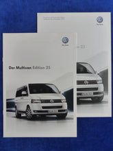 Lade das Bild in den Galerie-Viewer, VW Bus T5 Multivan Edition 25 MJ 2012 - Prospekt Brochure + Preisliste 11.2011