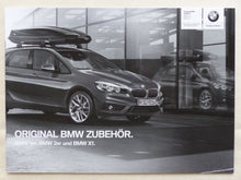 Lade das Bild in den Galerie-Viewer, BMW 1er 2er X1 Original Zubehör MJ 2015 - Prospekt Brochure + Preisliste 06.2015