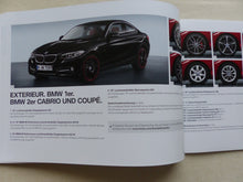 Lade das Bild in den Galerie-Viewer, BMW 1er 2er X1 Original Zubehör MJ 2016 - Prospekt Brochure + Preisliste 01.2016