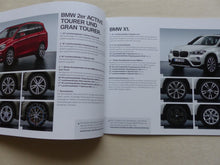 Lade das Bild in den Galerie-Viewer, BMW 1er 2er X1 Original Zubehör MJ 2016 - Prospekt Brochure + Preisliste 01.2016