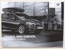 Lade das Bild in den Galerie-Viewer, BMW 1er 2er X1 Original Zubehör MJ 2016 - Prospekt Brochure + Preisliste 01.2016