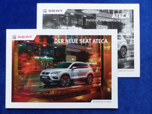 Lade das Bild in den Galerie-Viewer, Seat Ateca MJ 2017 - Prospekt Brochure + Preisliste 09.2016