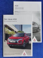 Lade das Bild in den Galerie-Viewer, Mitsubishi ASX Intro Edition MJ 2020 - Prospekt Brochure + Preisliste 12.2019