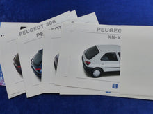 Lade das Bild in den Galerie-Viewer, Peugeot 306 XN XT XSi S16 MJ 1995 - Prospekt Brochure + Farben 08.1994 in Mappe