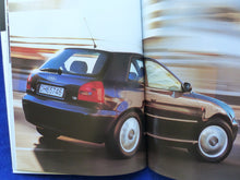 Lade das Bild in den Galerie-Viewer, Audi A3 Typ 8L MJ 1999 - Prospekt Brochure + Daten & Ausstattungen 08.1998