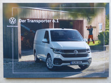 Lade das Bild in den Galerie-Viewer, VW Transporter 6.1 Kastenwagen Kombi MJ 2020 - Prospekt Brochure 09.2019