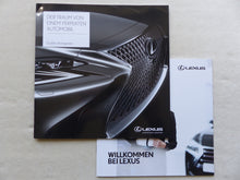 Lade das Bild in den Galerie-Viewer, Lexus Firma & Automobile Qualität Hybrid CT LS NX - 2x Prospekt Brochure 2017