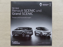 Lade das Bild in den Galerie-Viewer, Renault Scenic Bose Edition MJ 2017 - Prospekt Brochure + Preisliste 09.2016