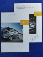 Lade das Bild in den Galerie-Viewer, Opel Astra GTC MJ 2005 - Prospekt Brochure + Preisliste 12.2004 - car-brochure