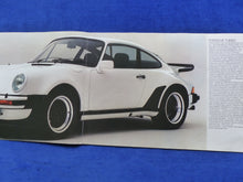 Lade das Bild in den Galerie-Viewer, Porsche 911 Carrera Turbo G-Modell - Prospekt Brochure + Technische Daten 1976