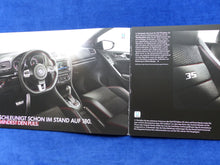 Lade das Bild in den Galerie-Viewer, VW Golf GTI Edition 35 MJ 2012 - Prospekt Brochure + Preisliste 10.2011