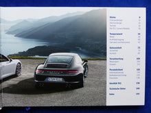 Lade das Bild in den Galerie-Viewer, Porsche 911 Carrera Typ 991 MJ 2016 - Hardcover Prospekt Brochure 03.2015