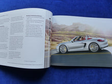 Lade das Bild in den Galerie-Viewer, Porsche Modelle 2012 - 911 Cayman Boxster Cayenne - Prospekt Brochure 12.2011