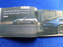 Lade das Bild in den Galerie-Viewer, Porsche 911 Carrera S Typ 992 MJ 2020 - Hardcover Prospekt Brochure 09.2019
