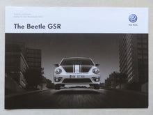 Lade das Bild in den Galerie-Viewer, VW Beetle GSR Limited 1 of 3500 MJ 2015 - Prospekt Brochure + Preisliste 07.2014