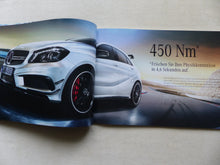 Lade das Bild in den Galerie-Viewer, Mercedes A-Klasse Limousine A45 AMG W176 - Prospekt Brochure + Preisliste 04.2014 - car-brochure