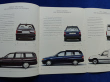 Lade das Bild in den Galerie-Viewer, Opel Caravan Omega Astra Combo Campo MJ 1992 - Prospekt Brochure + Daten 09.1991
