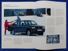 Lade das Bild in den Galerie-Viewer, Opel Campo MJ 1993 - Prospekt Brochure + Daten 01.1993