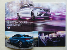 Lade das Bild in den Galerie-Viewer, BMW 2er Coupe 230i M2 Competition MJ 2020 - Prospekt Preisliste Brochure 11.2019