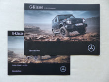 Lade das Bild in den Galerie-Viewer, Mercedes G-Klasse G 350d Professional MJ 2017 - Prospekt + Preisliste 06.2016 - car-brochure
