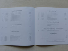 Lade das Bild in den Galerie-Viewer, Breitling Uhren Bentley GT Mulliner - Hardcover Prospekt + Preisliste 05.2006