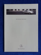 Lade das Bild in den Galerie-Viewer, Mercedes-Benz E-Klasse Limousinen E55 AMG W210 MJ 2000 Prospekt Brochure 12.1999