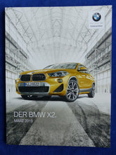 Lade das Bild in den Galerie-Viewer, BMW X2 xDrive 20i 18d M35i MJ 2019 - Prospekt Preisliste Brochure 03.2019