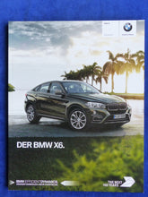Lade das Bild in den Galerie-Viewer, BMW X6 xDrive 35i M50d Typ F16 MJ 2016 - Prospekt Brochure 01.2016