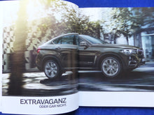 Lade das Bild in den Galerie-Viewer, BMW X6 xDrive 35i M50d Typ F16 MJ 2016 - Prospekt Brochure 01.2016