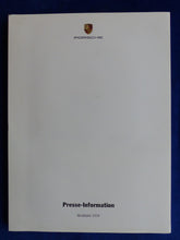 Lade das Bild in den Galerie-Viewer, Porsche 911 GT3 Boxster Carrera MJ 2004 - Pressemappe CD-Rom press-kit 09.2003
