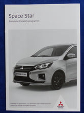 Lade das Bild in den Galerie-Viewer, Mitsubishi Space Star Zubehör MJ 2021 - Prospekt Brochure + Preisliste 01.2021
