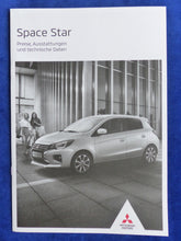 Lade das Bild in den Galerie-Viewer, Mitsubishi Space Star MJ 2021 - Prospekt Brochure + Preisliste 09.2020