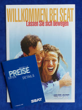 Lade das Bild in den Galerie-Viewer, Seat Programm 1998 Cordoba Ibiza Cupra - Prospekt Brochure + Preisliste 09.1997