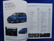 Lade das Bild in den Galerie-Viewer, BMW 2er Gran Tourer 220i M Sport Typ F46 MJ 2020 - Prospekt Brochure 07.2019