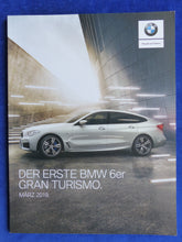 Lade das Bild in den Galerie-Viewer, BMW 6er GT Gran Turismo 640i M Sport Typ G32 MJ 2019 - Prospekt Brochure 03.2019