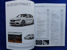 Lade das Bild in den Galerie-Viewer, BMW 6er GT Gran Turismo 640i M Sport Typ G32 MJ 2019 - Prospekt Brochure 03.2019