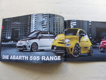 Lade das Bild in den Galerie-Viewer, Abarth 595 Pista Turismo Competizione MJ 2018 - Prospekt + Preisliste 01.2018