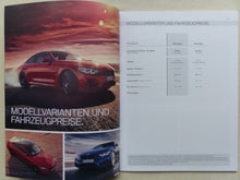 Lade das Bild in den Galerie-Viewer, BMW M4 Coupe Cabrio Typ F82 F83 MJ 2019 - Prospekt Preisliste Brochure 03.2019