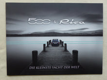 Lade das Bild in den Galerie-Viewer, Fiat 500 Riva Limited Edition MJ 2017 - Prospekt Brochure 09.2016