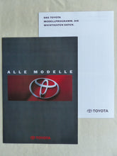 Lade das Bild in den Galerie-Viewer, Toyota Modelle 1995 Landcruiser Corolla Celica MR2 - Prospekt + Daten 07.1994