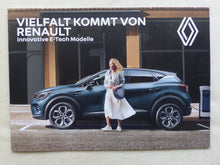 Lade das Bild in den Galerie-Viewer, Renault Programm 2021 Twingo Clio Kangoo Zoe Captur - Prospekt Brochure 06.2021