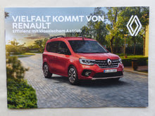 Lade das Bild in den Galerie-Viewer, Renault Programm 2021 Twingo Clio Kangoo Zoe Captur - Prospekt Brochure 06.2021