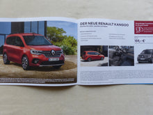 Lade das Bild in den Galerie-Viewer, Renault Programm 2021 Twingo Clio Kangoo Zoe Captur - Prospekt Brochure 06.2021