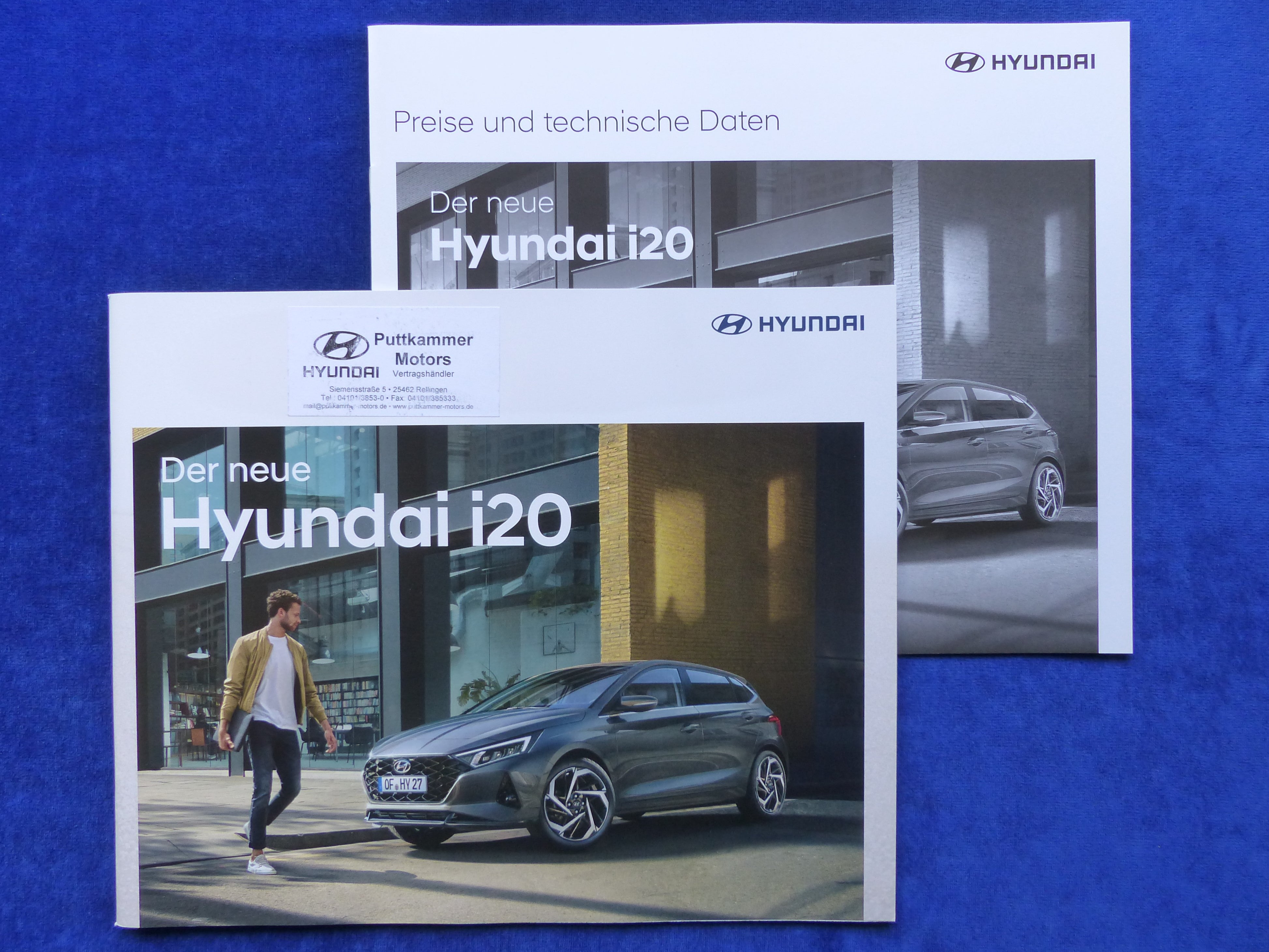 Hyundai i20 Prime MJ 2021 - Prospekt Brochure + Preisliste 01.2021 ...