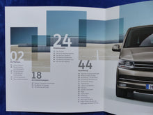 Lade das Bild in den Galerie-Viewer, VW Bus T6 Multivan Colour Edition 70 Jahre MJ 2018 - Prospekt Brochure 11.2017