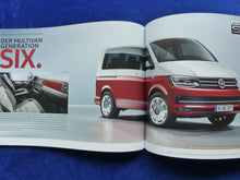 Lade das Bild in den Galerie-Viewer, VW Bus T6 Multivan Colour Edition 70 Jahre MJ 2018 - Prospekt Brochure 11.2017