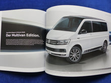 Lade das Bild in den Galerie-Viewer, VW Bus T6 Multivan Colour Edition 70 Jahre MJ 2018 - Prospekt Brochure 11.2017